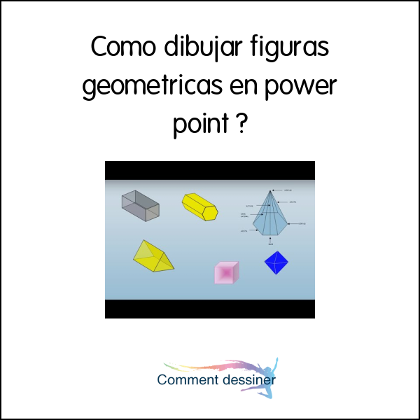 Como dibujar figuras geometricas en power point